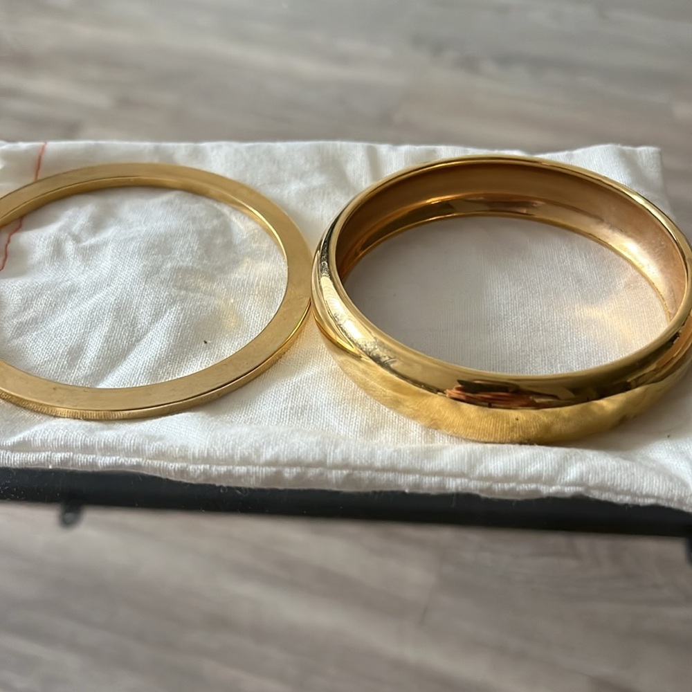 J.Crew Gold Cuffs